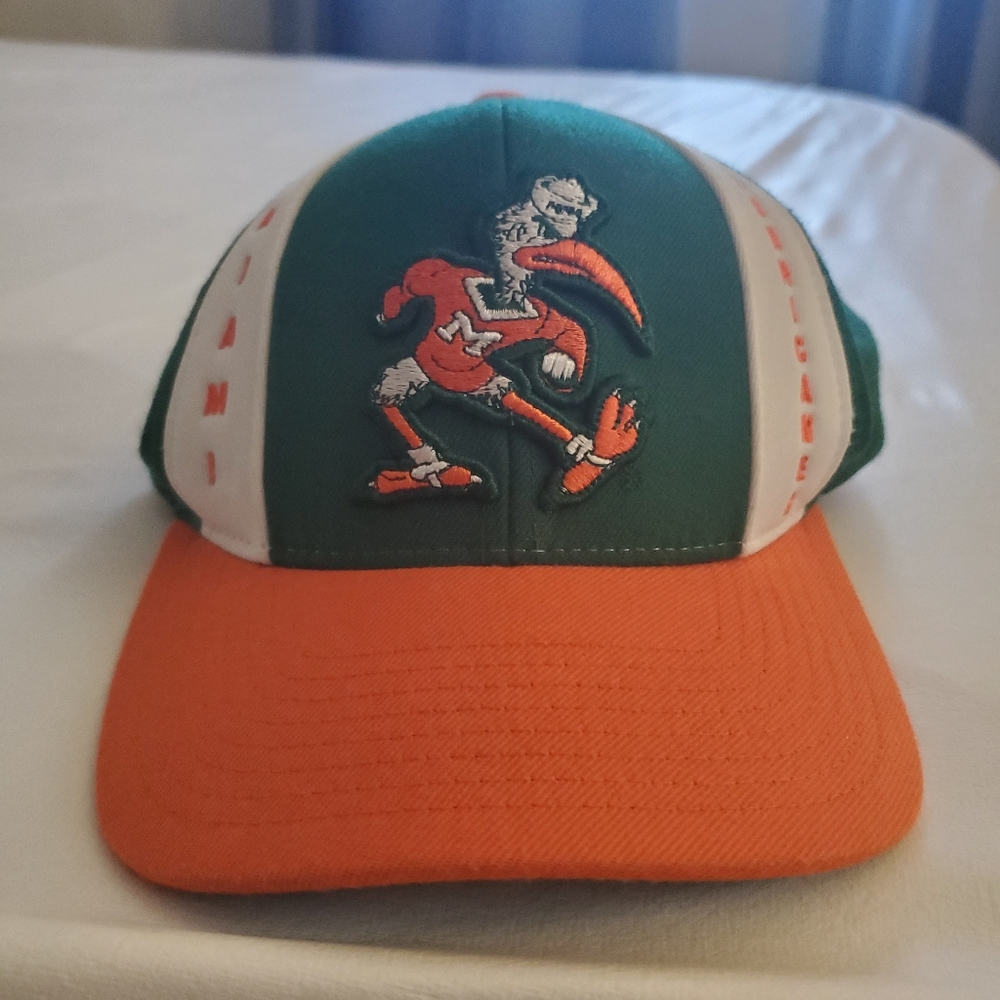 Y2k Miami Hurricanes Snapback Hat